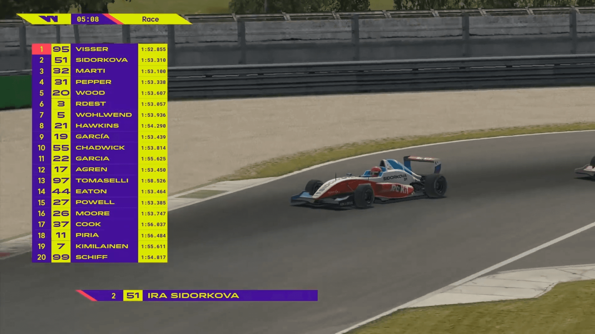 W Series Esports League 2020 screenshot 4