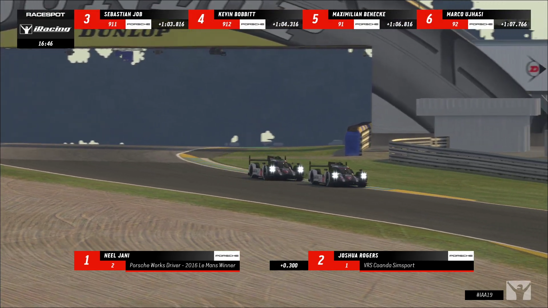 Porsche-Branded Broadcast Graphics